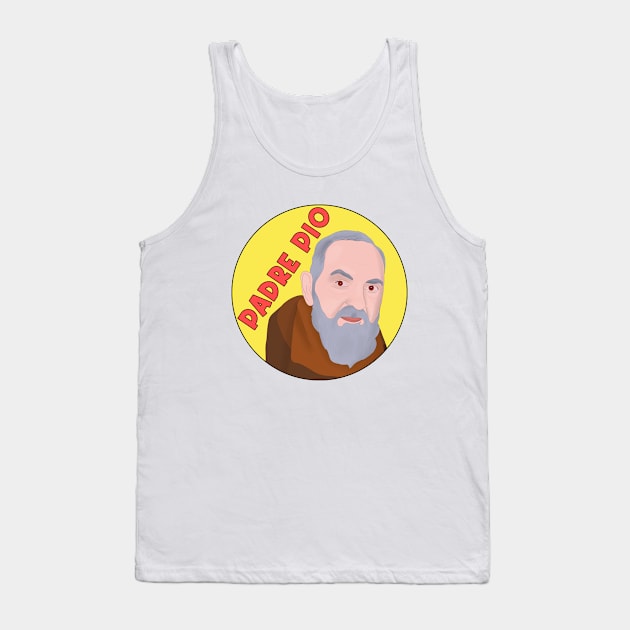 Father Pio Tank Top by DiegoCarvalho